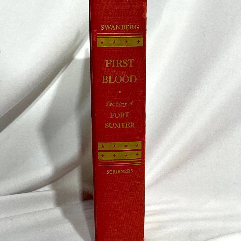 Vintage History Book - First Blood The Story of Fort Sumter 3/$14